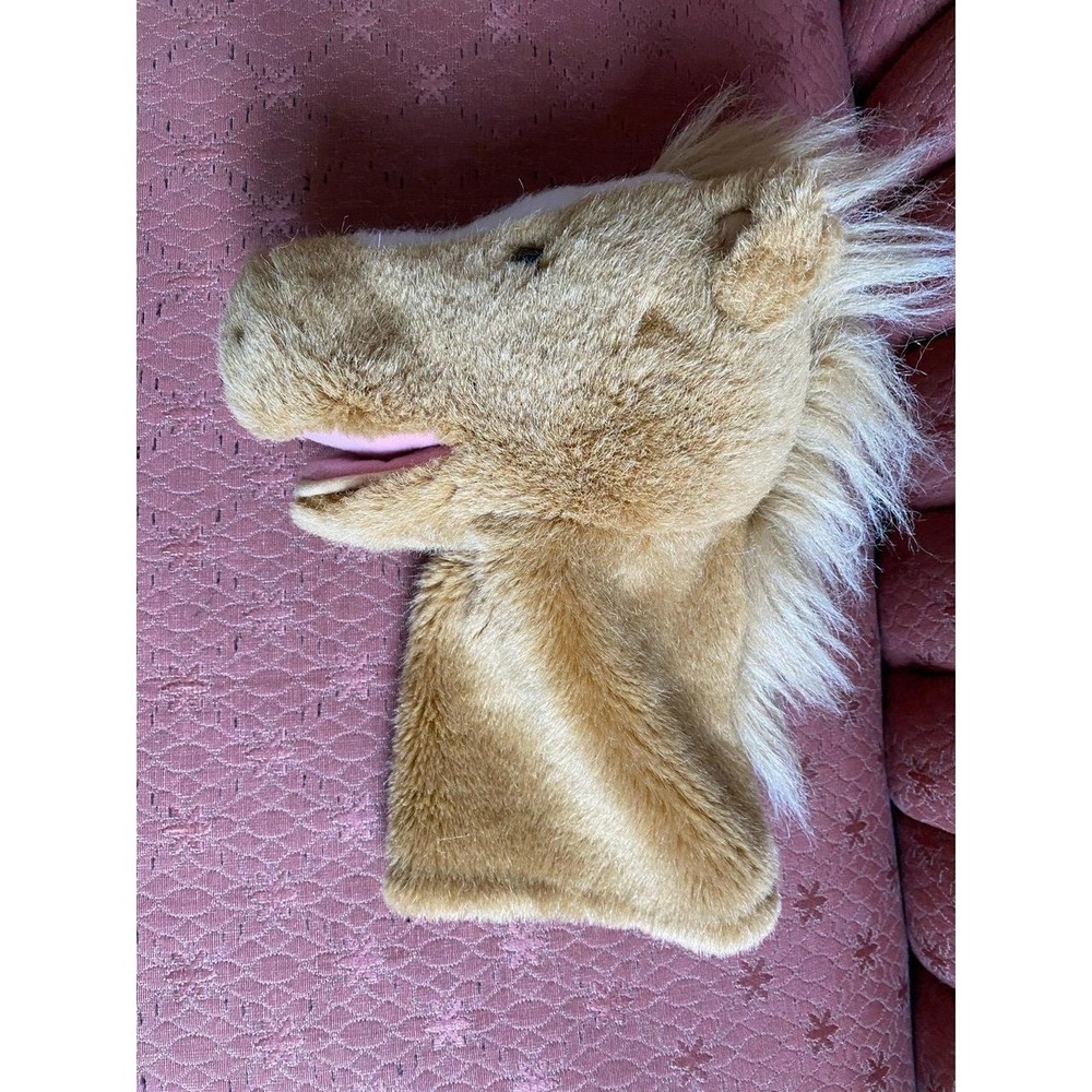 Vintage 1993 Dakin Horse Hand Puppet Theater Stuffed Animal Toy s33